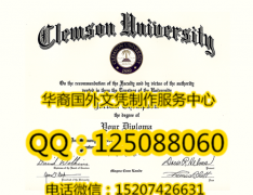 <b>美国克莱姆森大学(克莱姆森)毕业证制作克莱姆森大学成绩单</b>
