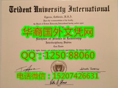 <b>展示美国三叉戟国际大学文凭Trident University International Diploma</b>