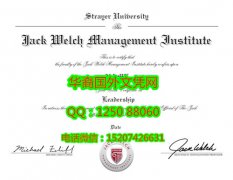 <b>Strayer University the jack welch management jnstitute Diploma韦尔奇大学管理学院毕业证书</b>